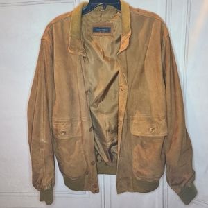 Masterpelle Italian Brown Suede Jacket Vintage